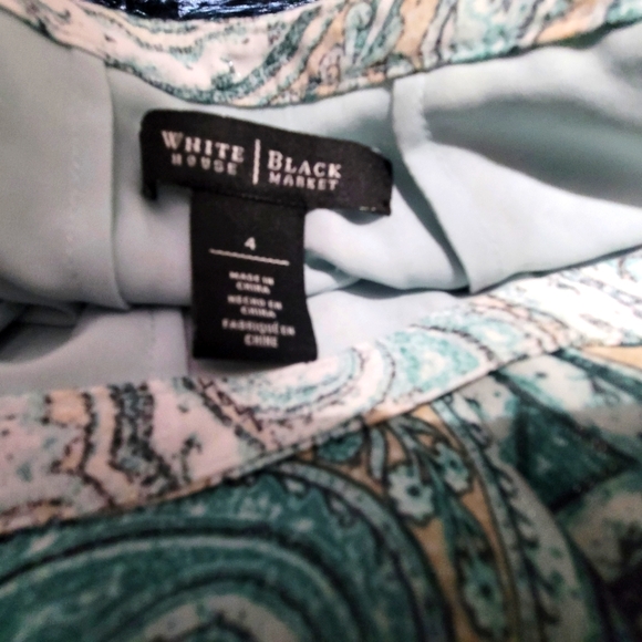 WHBM Paisley Flounce Skirt - Picture 4 of 4